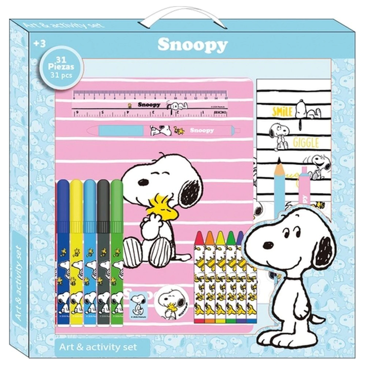 Snoopy Peanuts Zestaw kreatywny 31 sztuk zdjęcie produktu