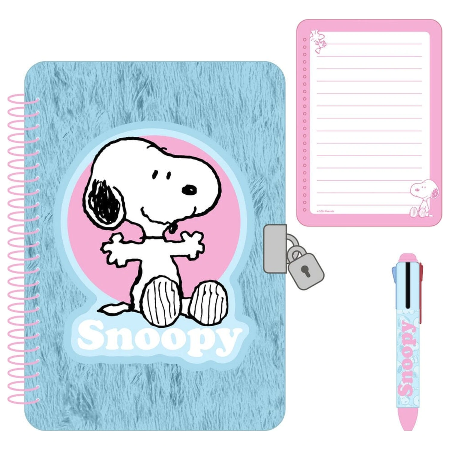 Snoopy Penauts Diary + długopis 4-kolorowy zdjęcie produktu
