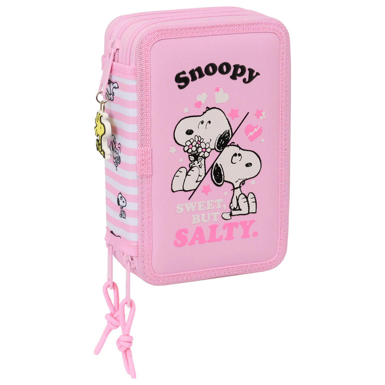Snoopy potrójny piórnik 37 szt. zdjęcie produktu