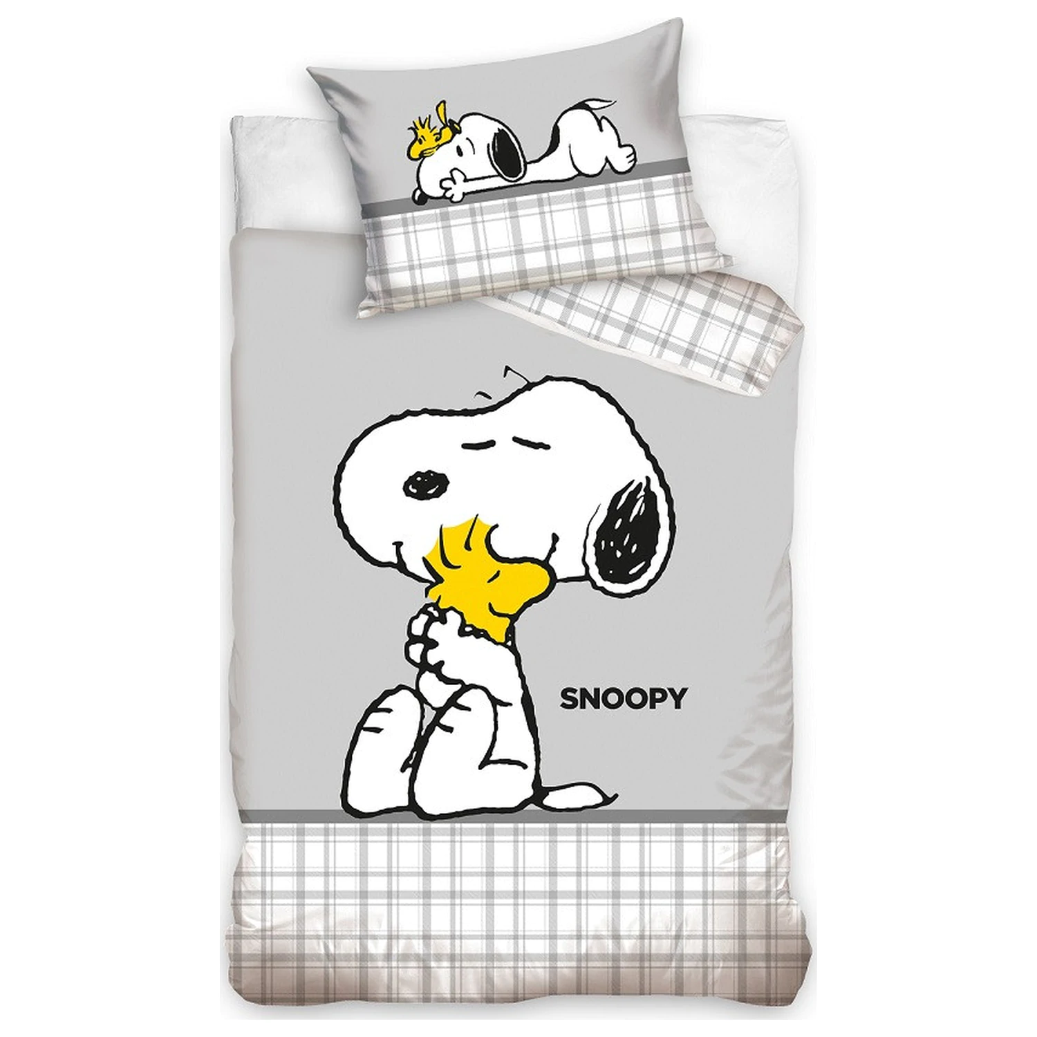 Snoopy & Woodstock dziecięca, przedszkolna poszewka na kołdrę zdjęcie produktu