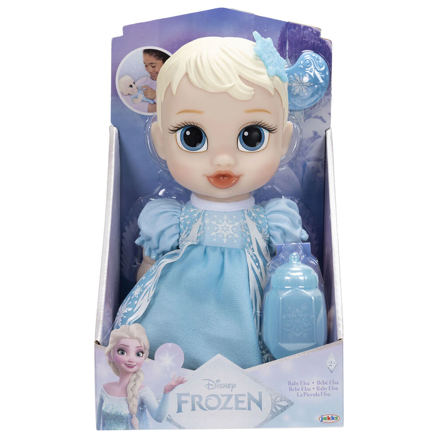 Snuggly Disney Frozen Elsa lalka niemowlęca 30cm zdjęcie produktu