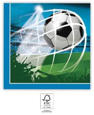 Soccer Fans Serwetki 20 sztuk 33x33 cm FSC zdjęcie produktu