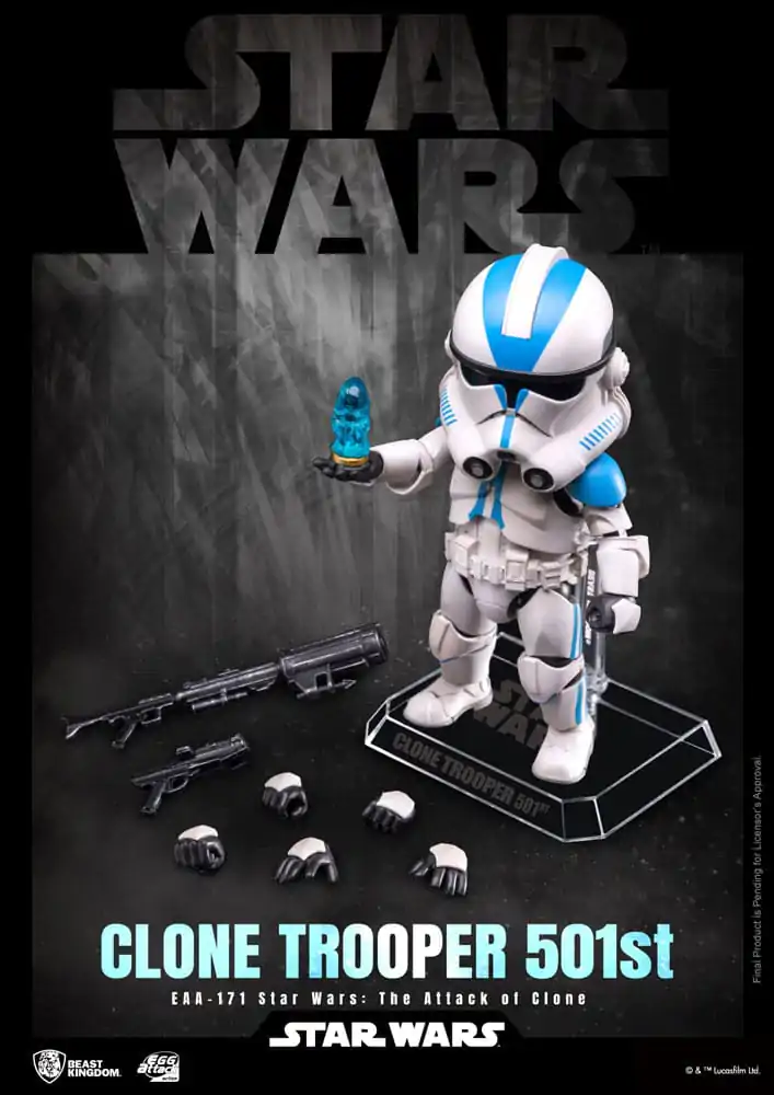 Star Wars Egg Attack Figurka Akcji Clone Trooper 501st 16 cm zdjęcie produktu