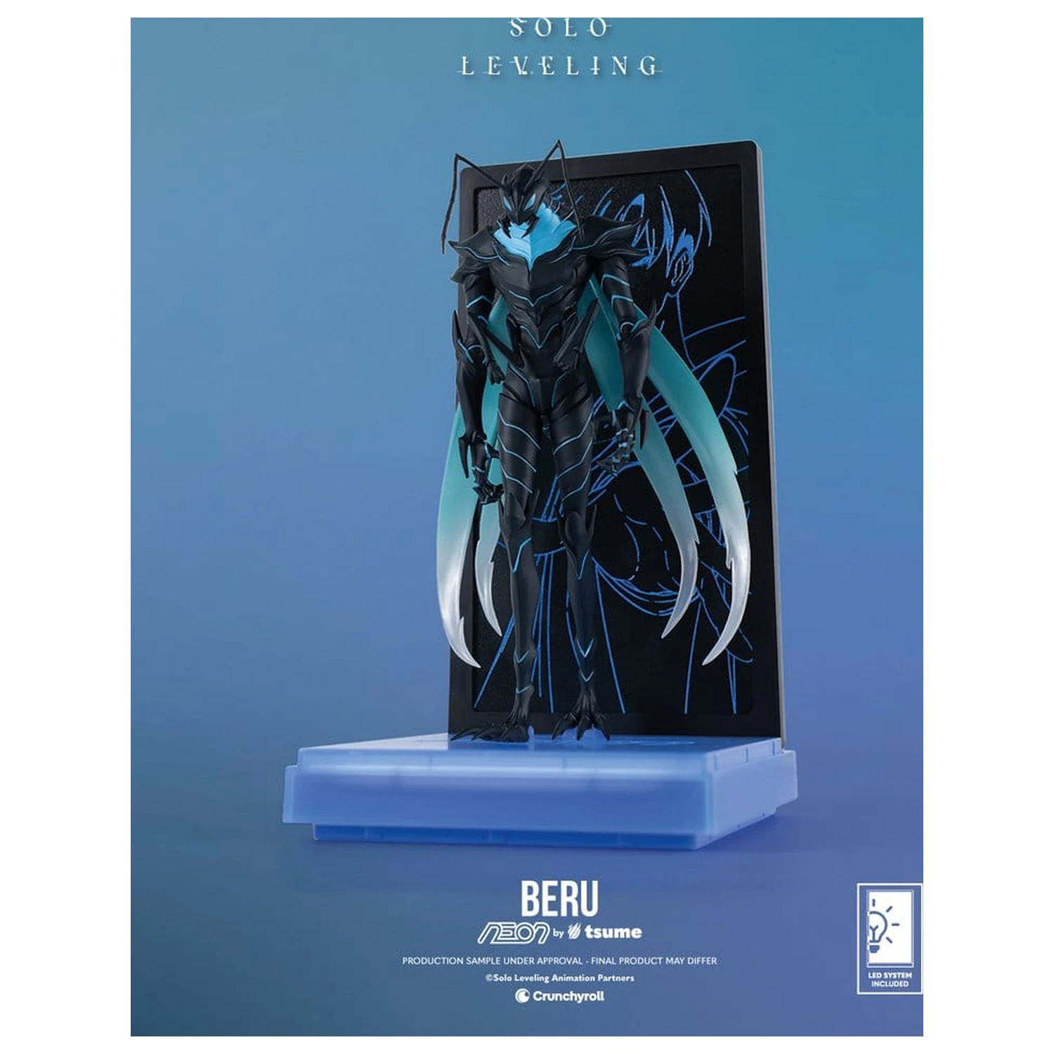 Solo Leveling Figurka Neonowa 1/9 Beru 20 cm zdjęcie produktu