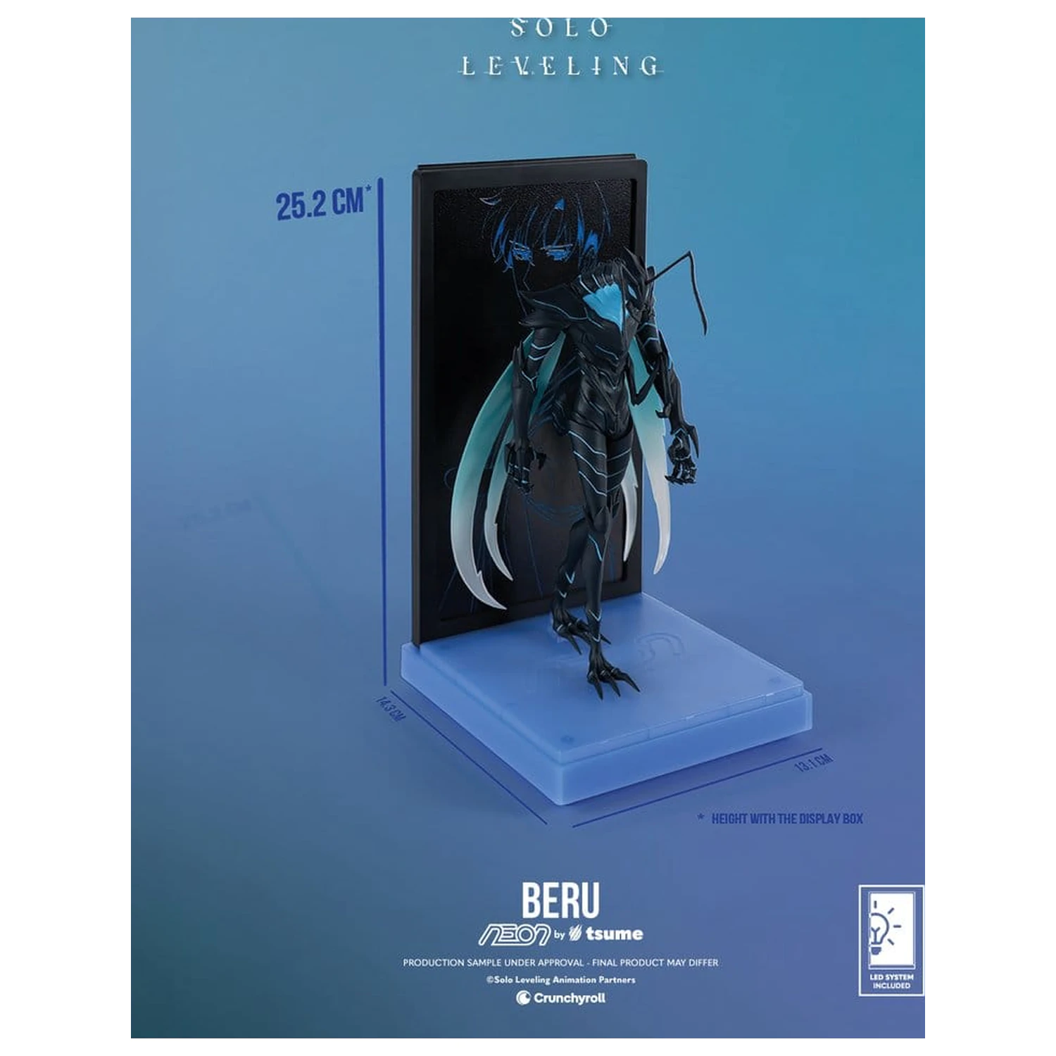Solo Leveling Figurka Neonowa 1/9 Beru 20 cm zdjęcie produktu