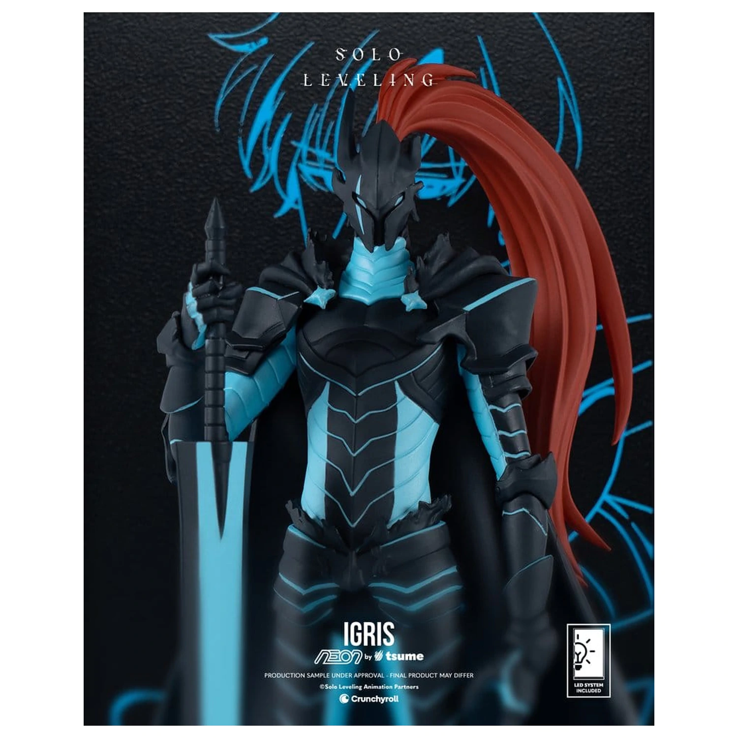 Solo Leveling Neon Figurka 1/9 Igris 20 cm zdjęcie produktu