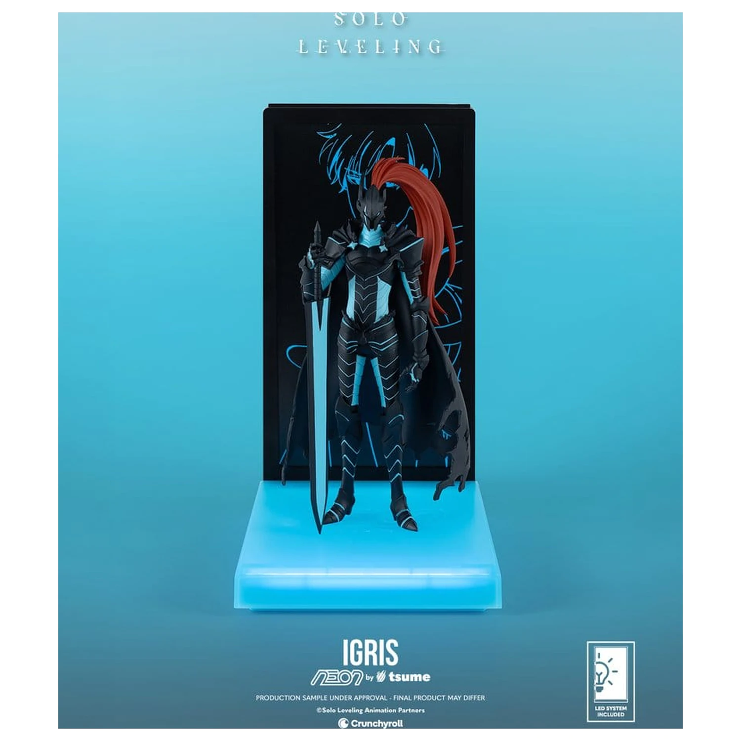 Solo Leveling Neon Figurka 1/9 Igris 20 cm zdjęcie produktu