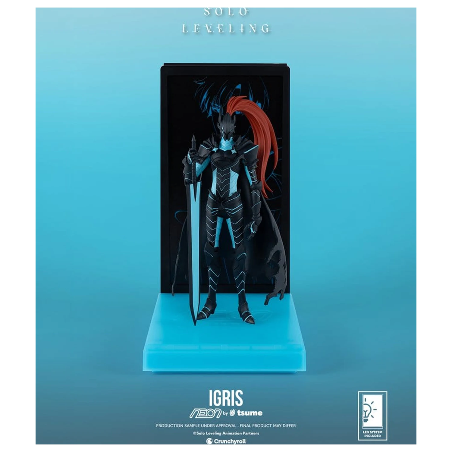 Solo Leveling Neon Figurka 1/9 Igris 20 cm zdjęcie produktu