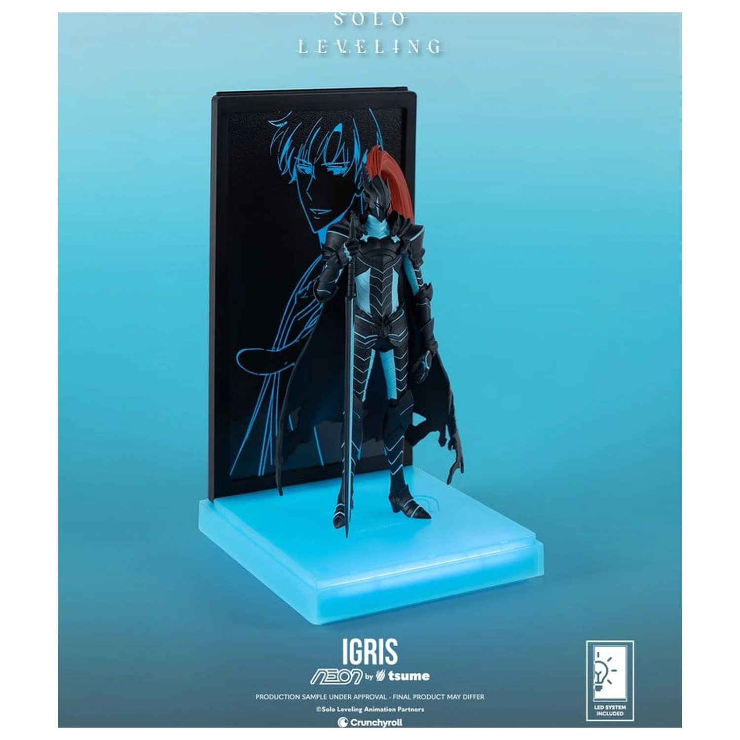 Solo Leveling Neon Figurka 1/9 Igris 20 cm zdjęcie produktu