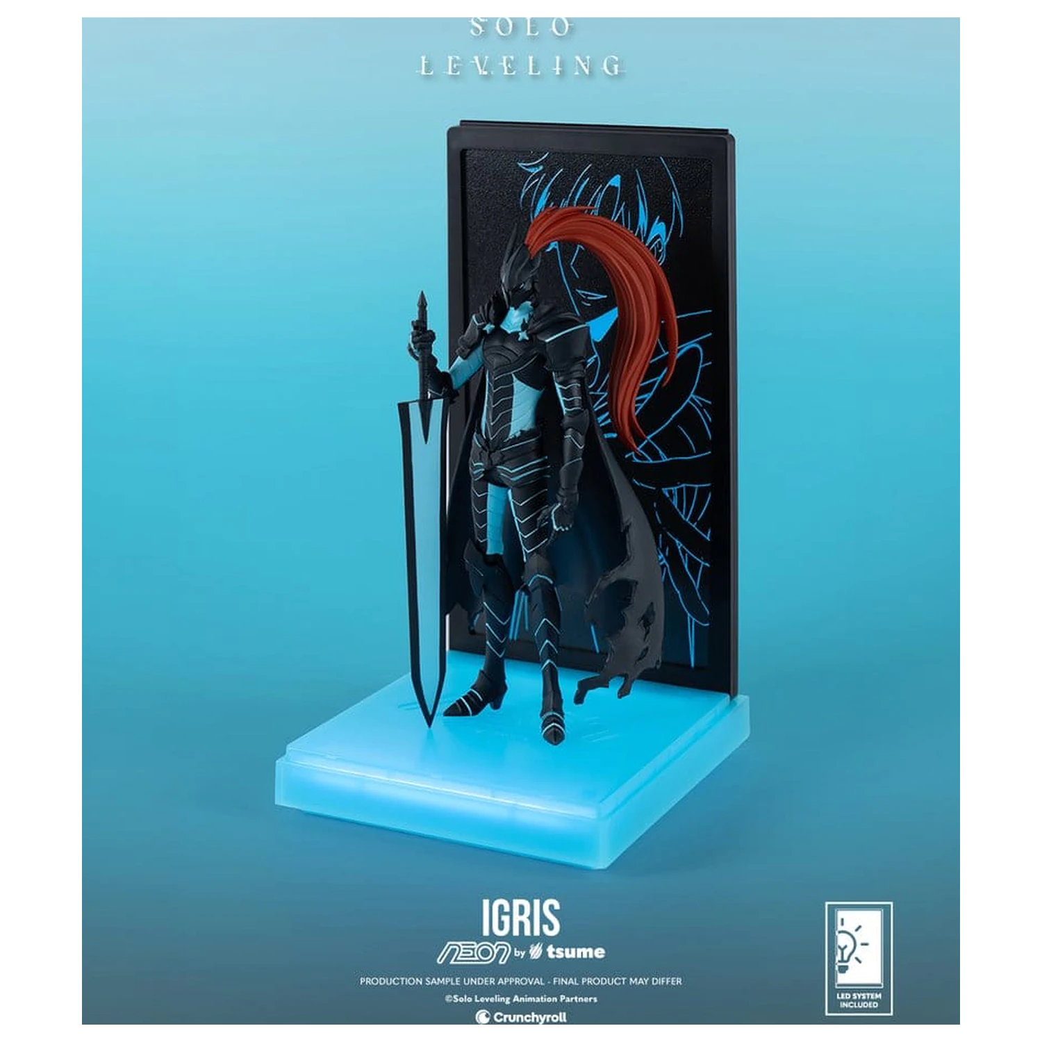 Solo Leveling Neon Figurka 1/9 Igris 20 cm zdjęcie produktu