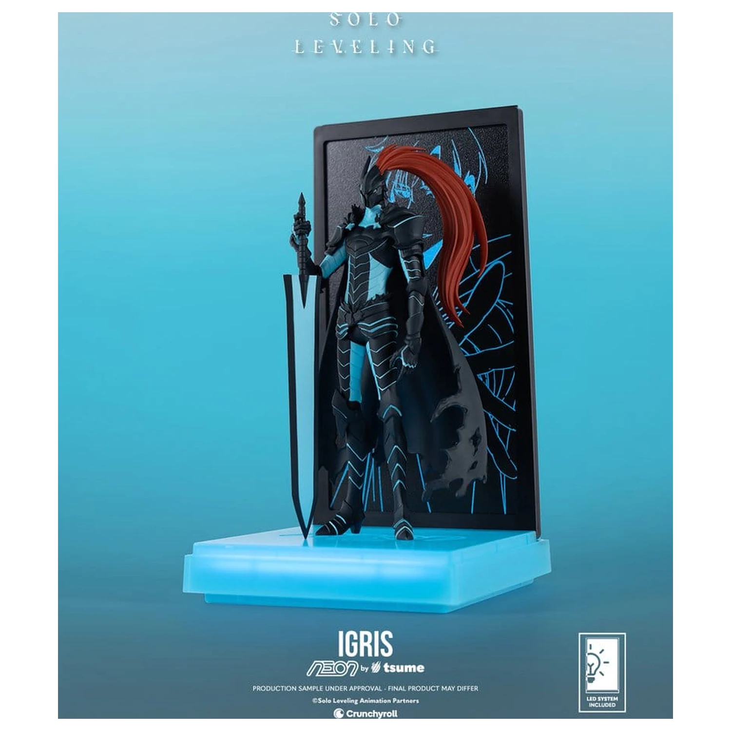 Solo Leveling Neon Figurka 1/9 Igris 20 cm zdjęcie produktu