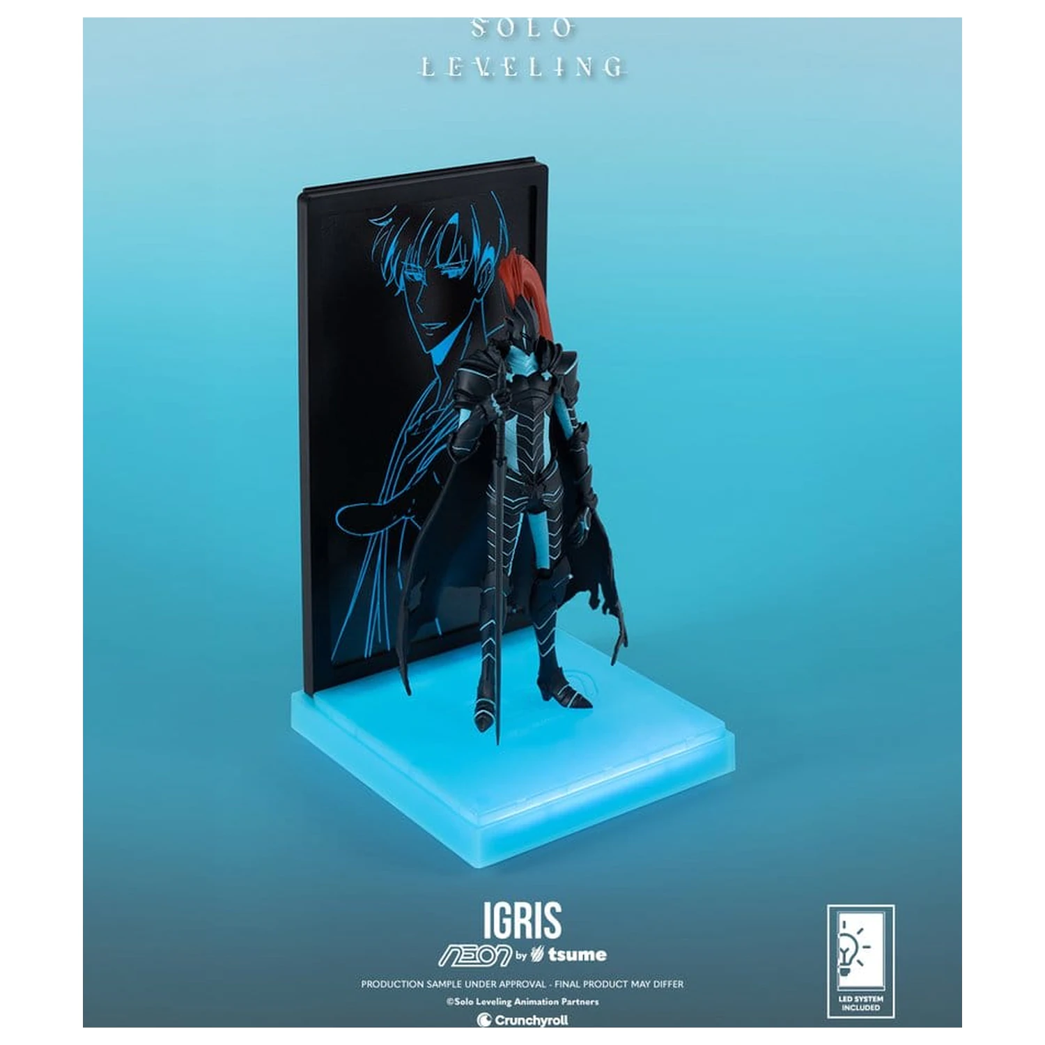 Solo Leveling Neon Figurka 1/9 Igris 20 cm zdjęcie produktu