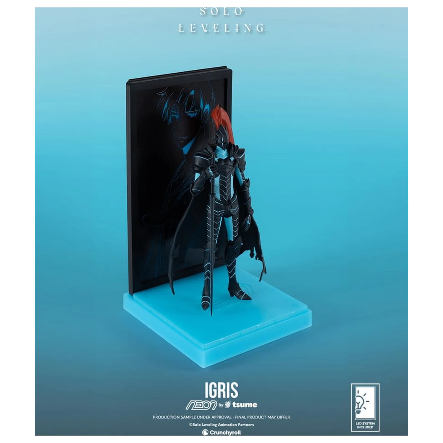 Solo Leveling Neon Figurka 1/9 Igris 20 cm zdjęcie produktu