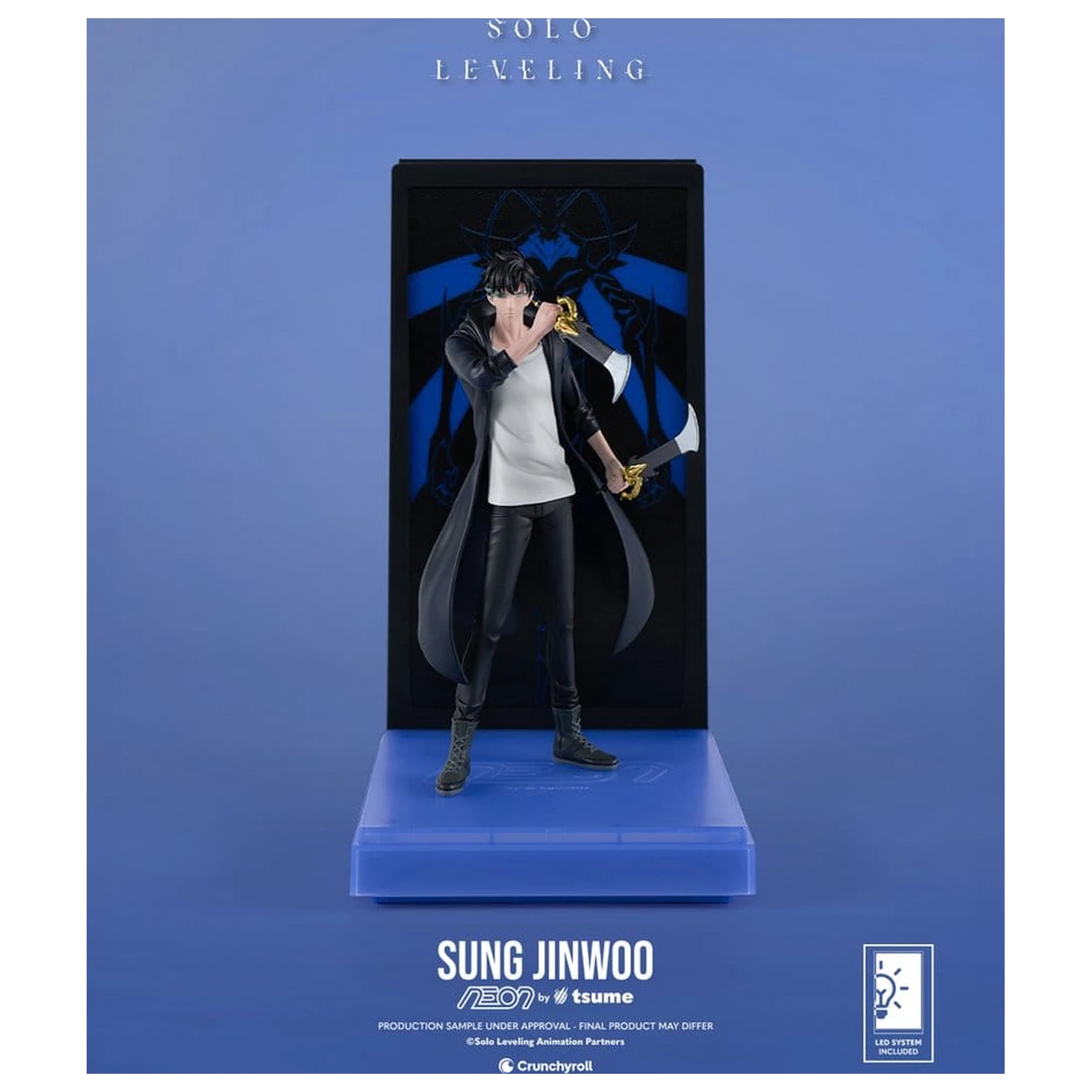 Solo Leveling Figurka Neonowa 1/9 Sung Jinwoo 20 cm zdjęcie produktu