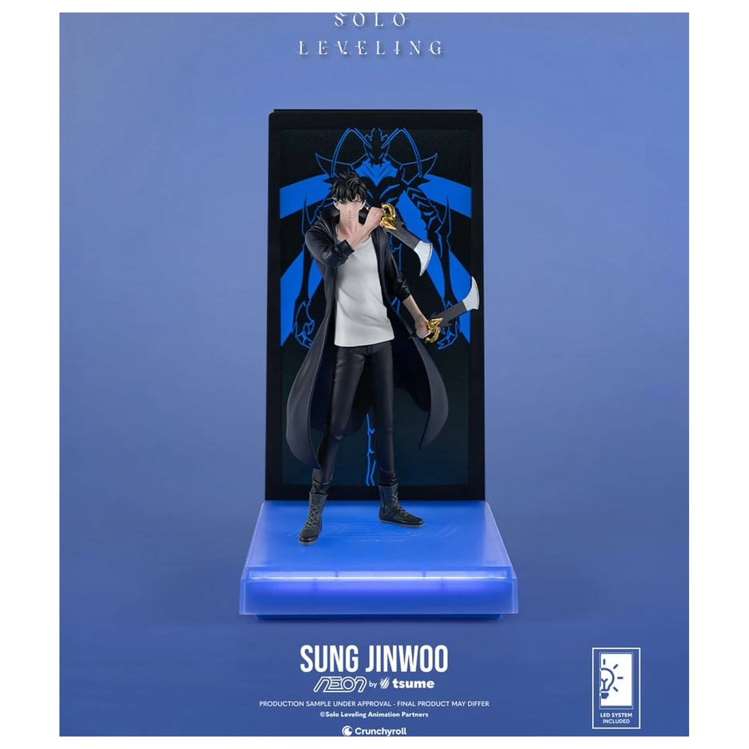 Solo Leveling Figurka Neonowa 1/9 Sung Jinwoo 20 cm zdjęcie produktu