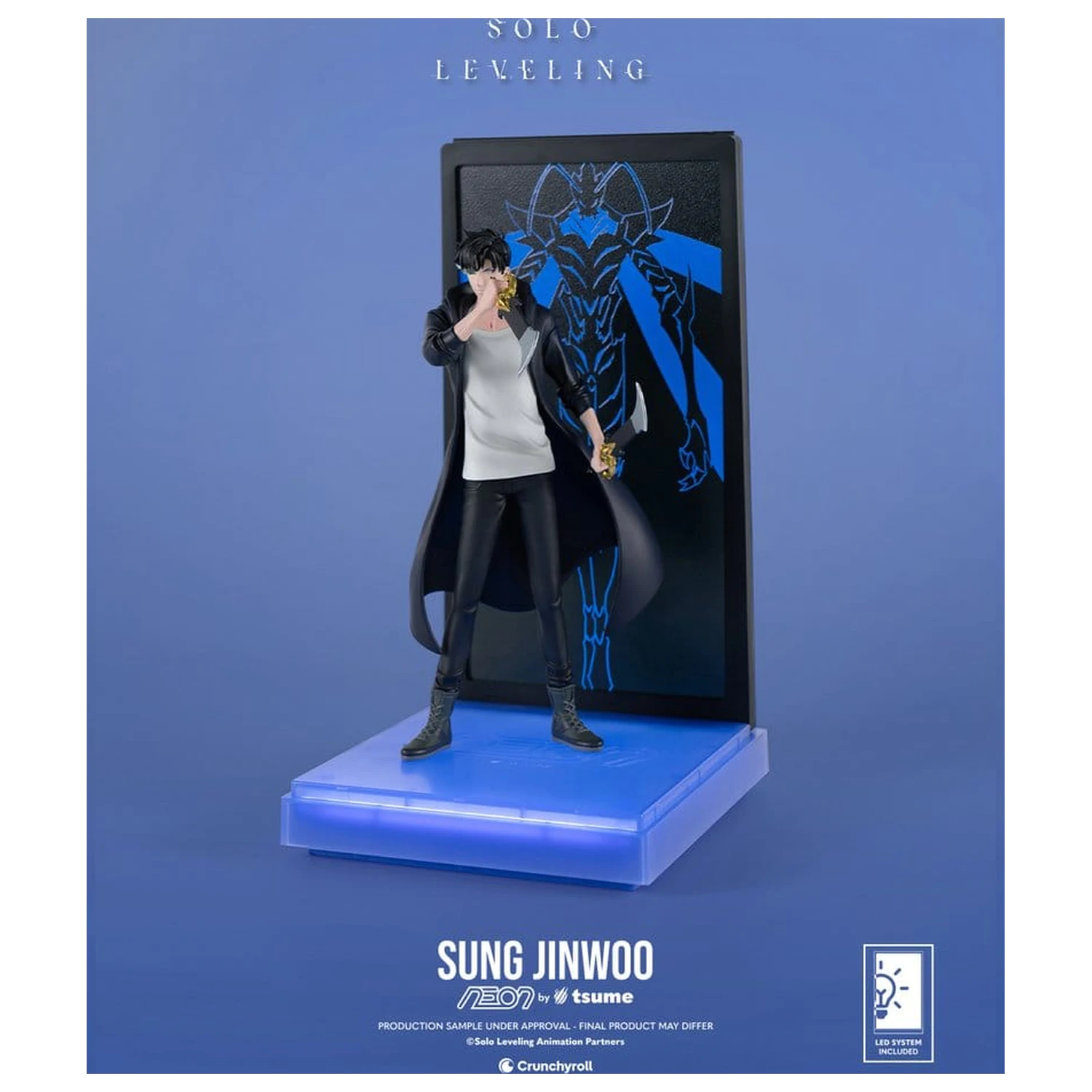 Solo Leveling Figurka Neonowa 1/9 Sung Jinwoo 20 cm zdjęcie produktu