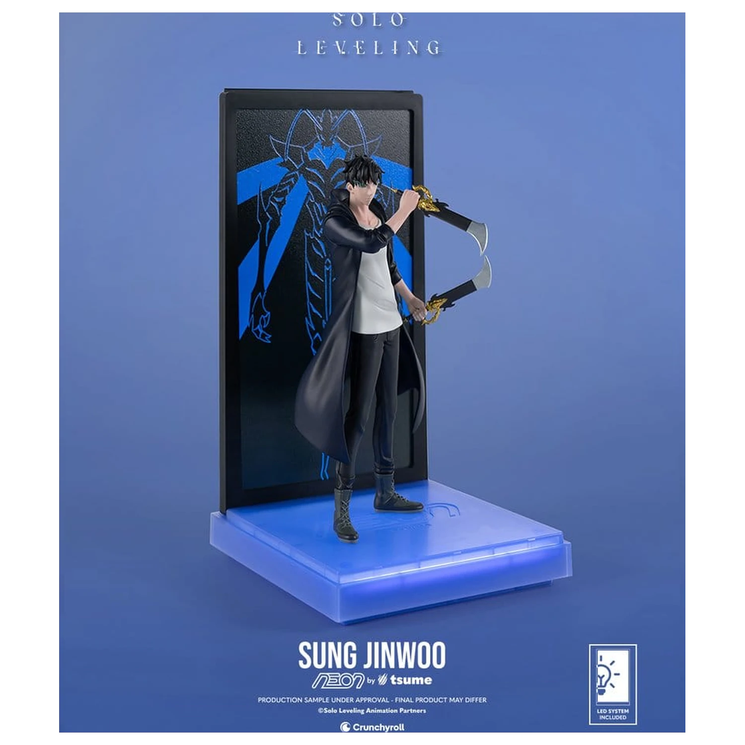 Solo Leveling Figurka Neonowa 1/9 Sung Jinwoo 20 cm zdjęcie produktu