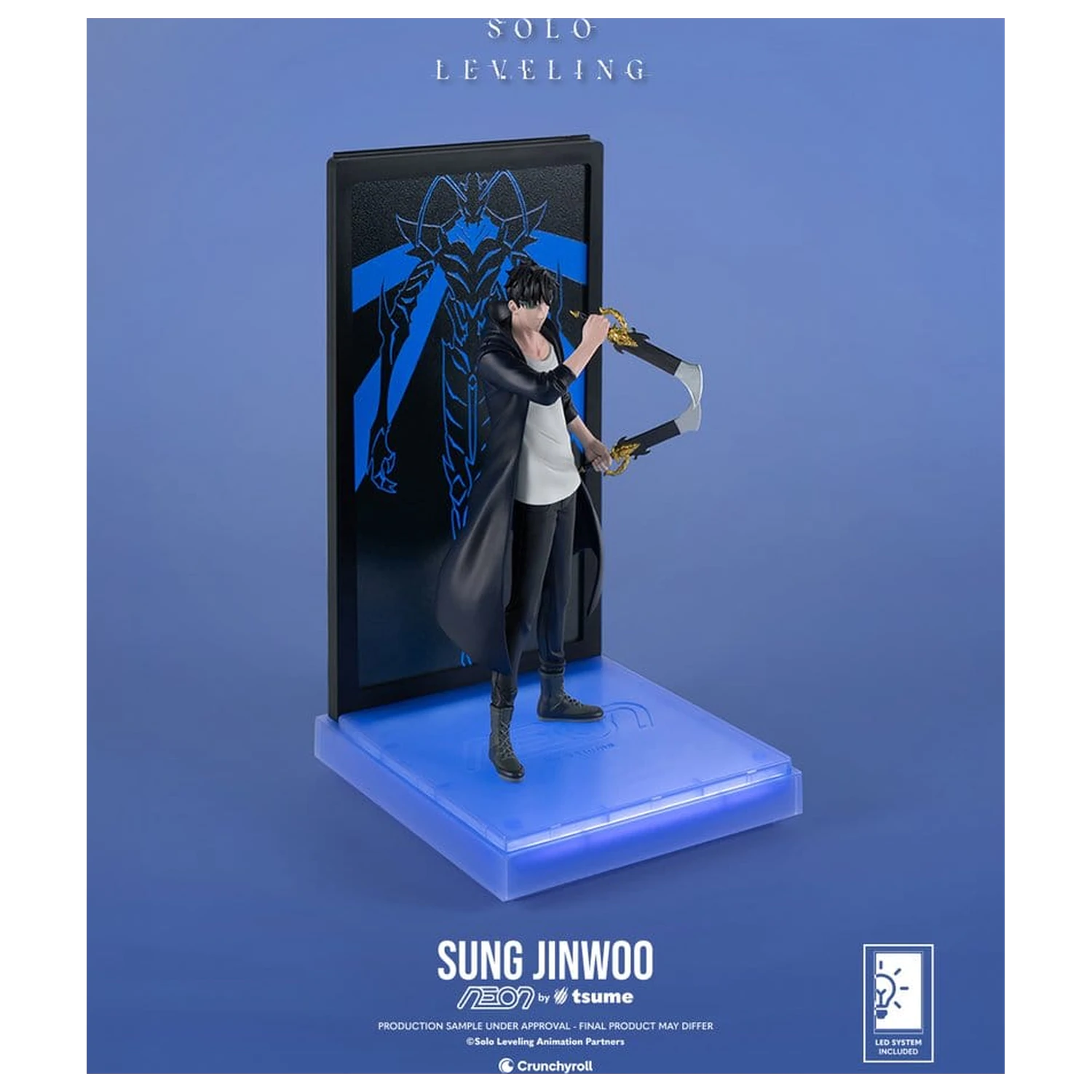 Solo Leveling Figurka Neonowa 1/9 Sung Jinwoo 20 cm zdjęcie produktu