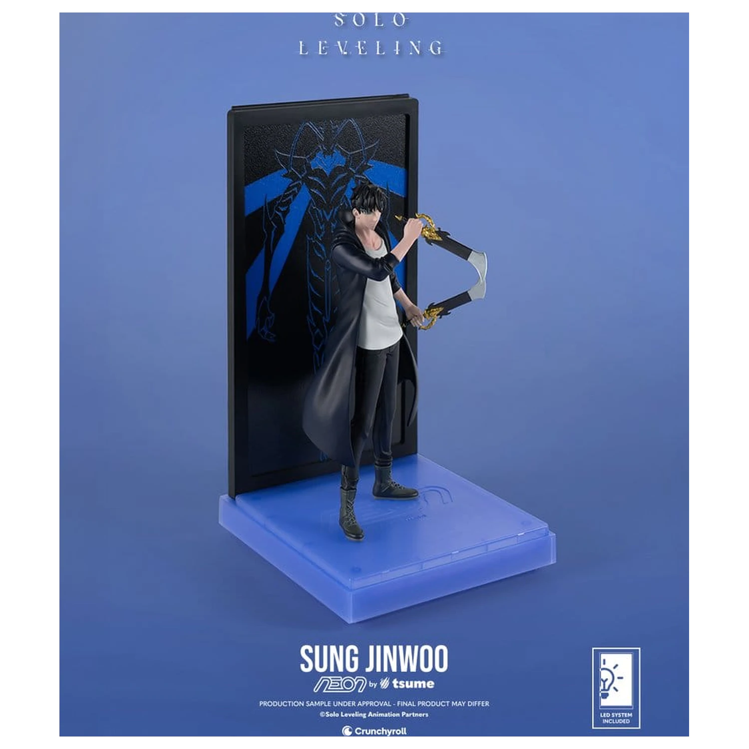 Solo Leveling Figurka Neonowa 1/9 Sung Jinwoo 20 cm zdjęcie produktu