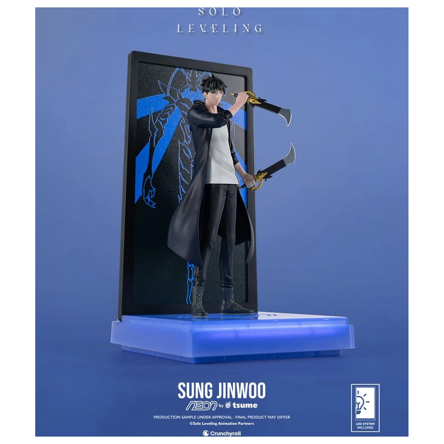Solo Leveling Figurka Neonowa 1/9 Sung Jinwoo 20 cm zdjęcie produktu