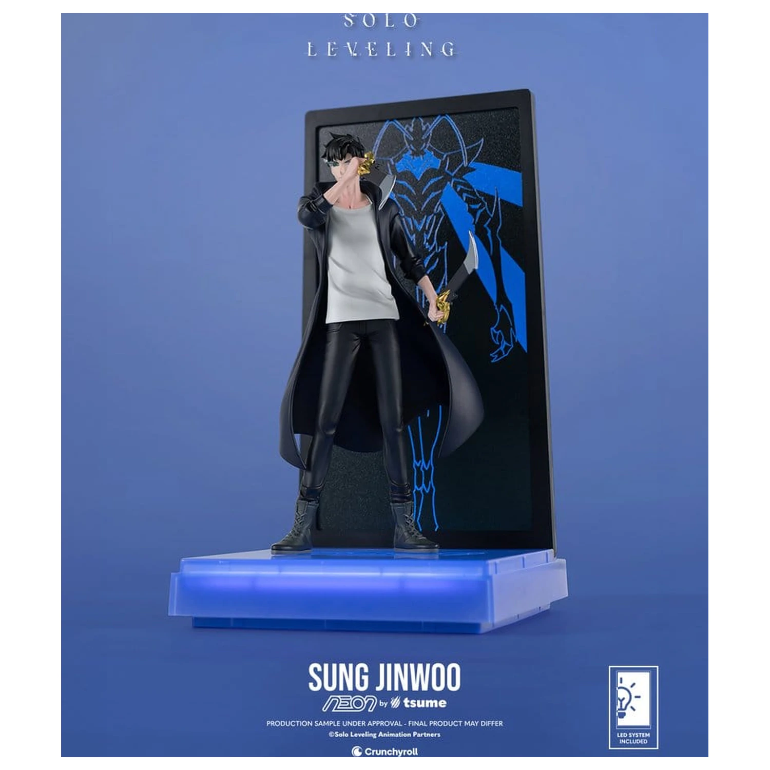 Solo Leveling Figurka Neonowa 1/9 Sung Jinwoo 20 cm zdjęcie produktu