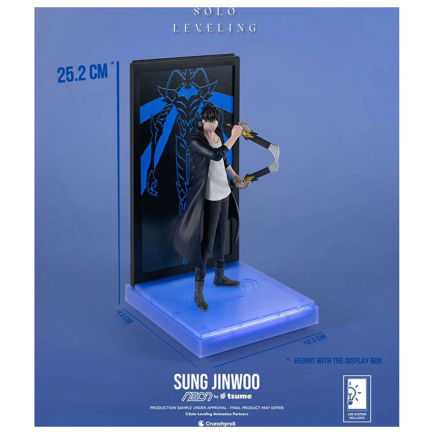 Solo Leveling Figurka Neonowa 1/9 Sung Jinwoo 20 cm zdjęcie produktu
