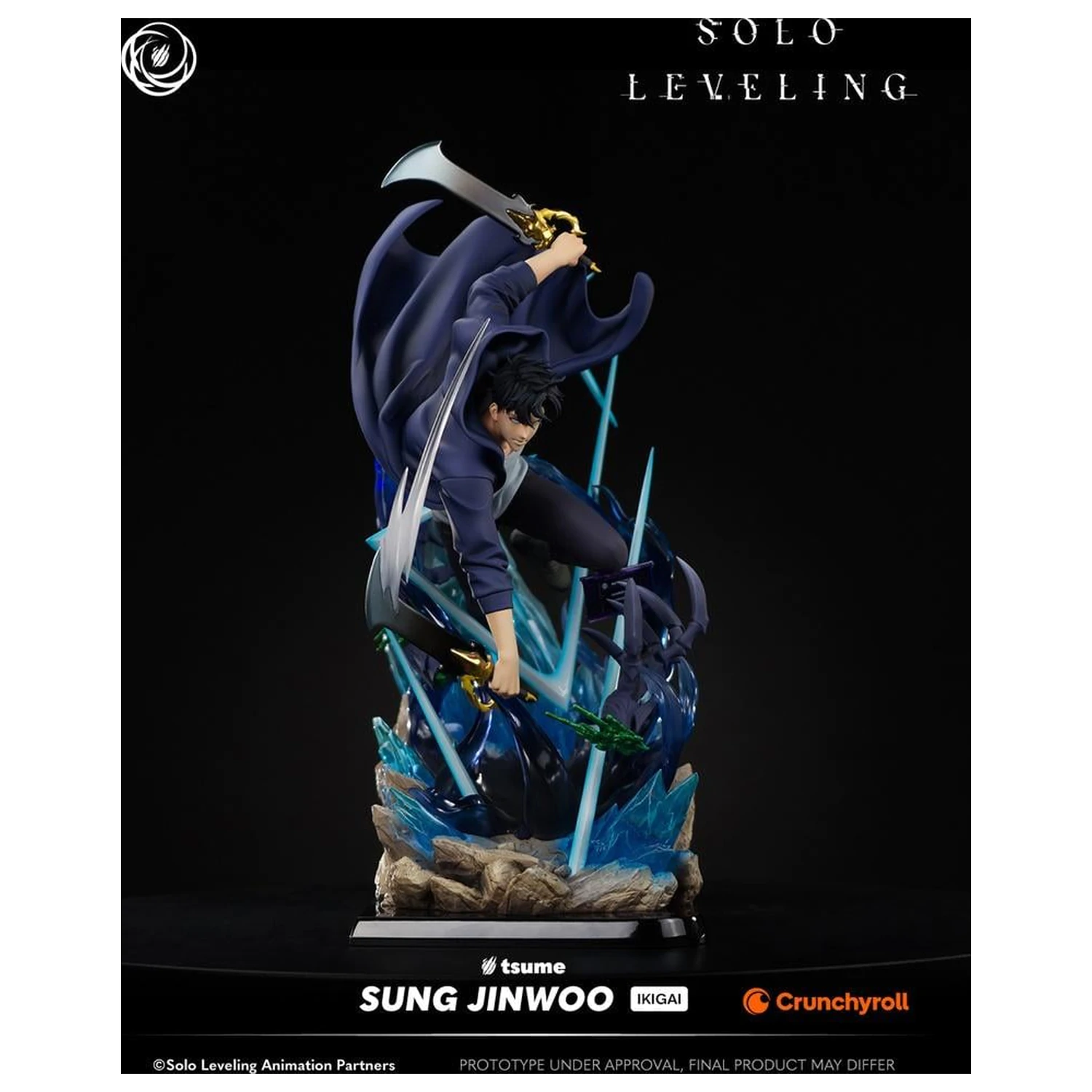 Figurka Solo Leveling Sung Jinwoo Ikigai 1/6 marki Tsume 44 cm zdjęcie produktu