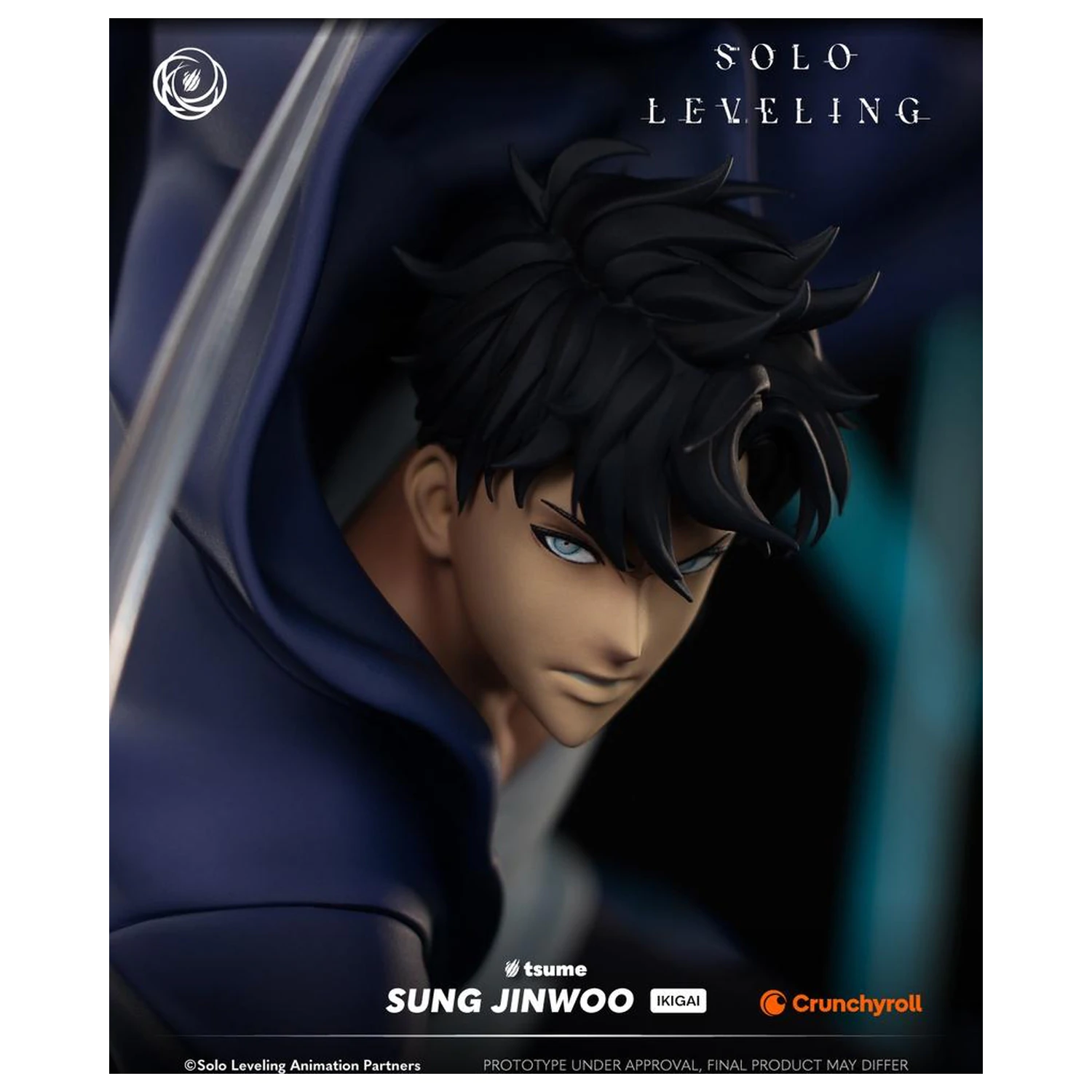 Figurka Solo Leveling Sung Jinwoo Ikigai 1/6 marki Tsume 44 cm zdjęcie produktu