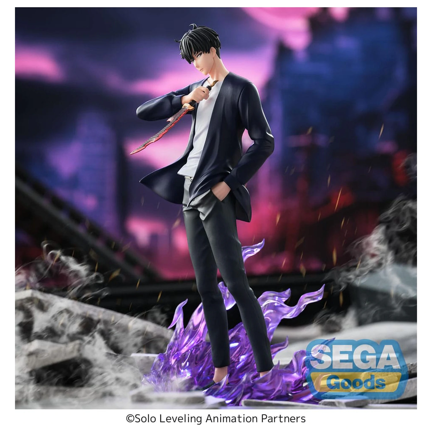 Solo Leveling XrossLink Figurka z PVC Sung Jinwoo 18 cm zdjęcie produktu