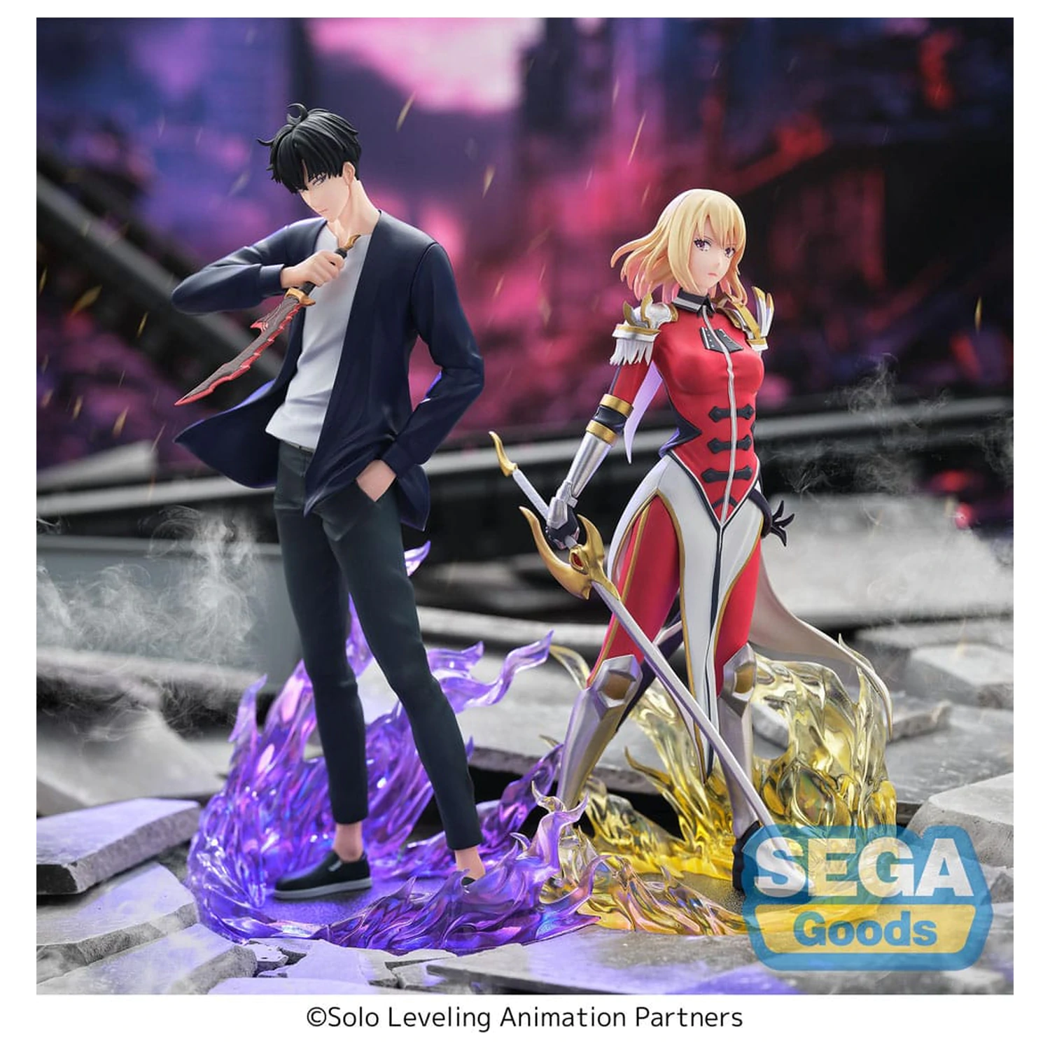 Solo Leveling XrossLink Figurka z PVC Sung Jinwoo 18 cm zdjęcie produktu