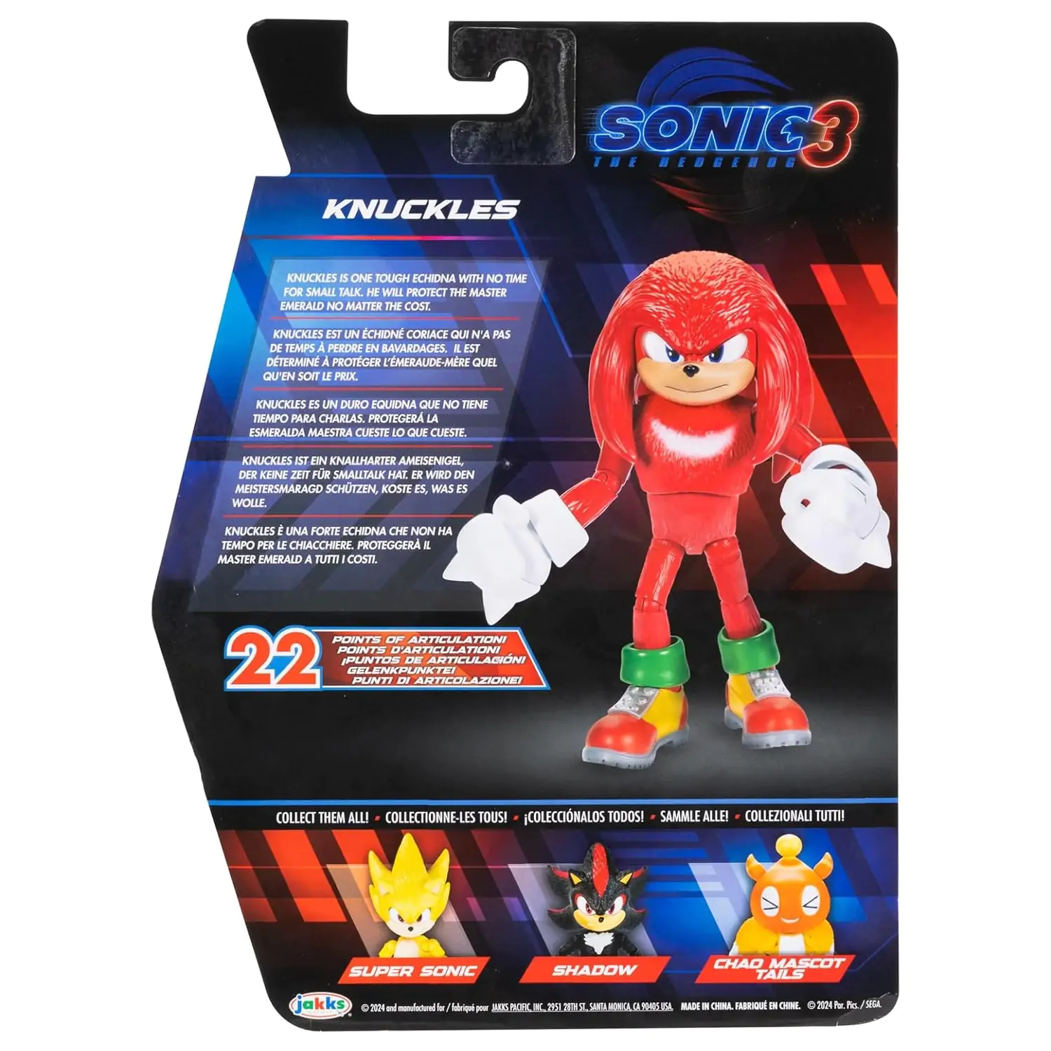 Figurka Sonic 3 - Knuckles zdjęcie produktu