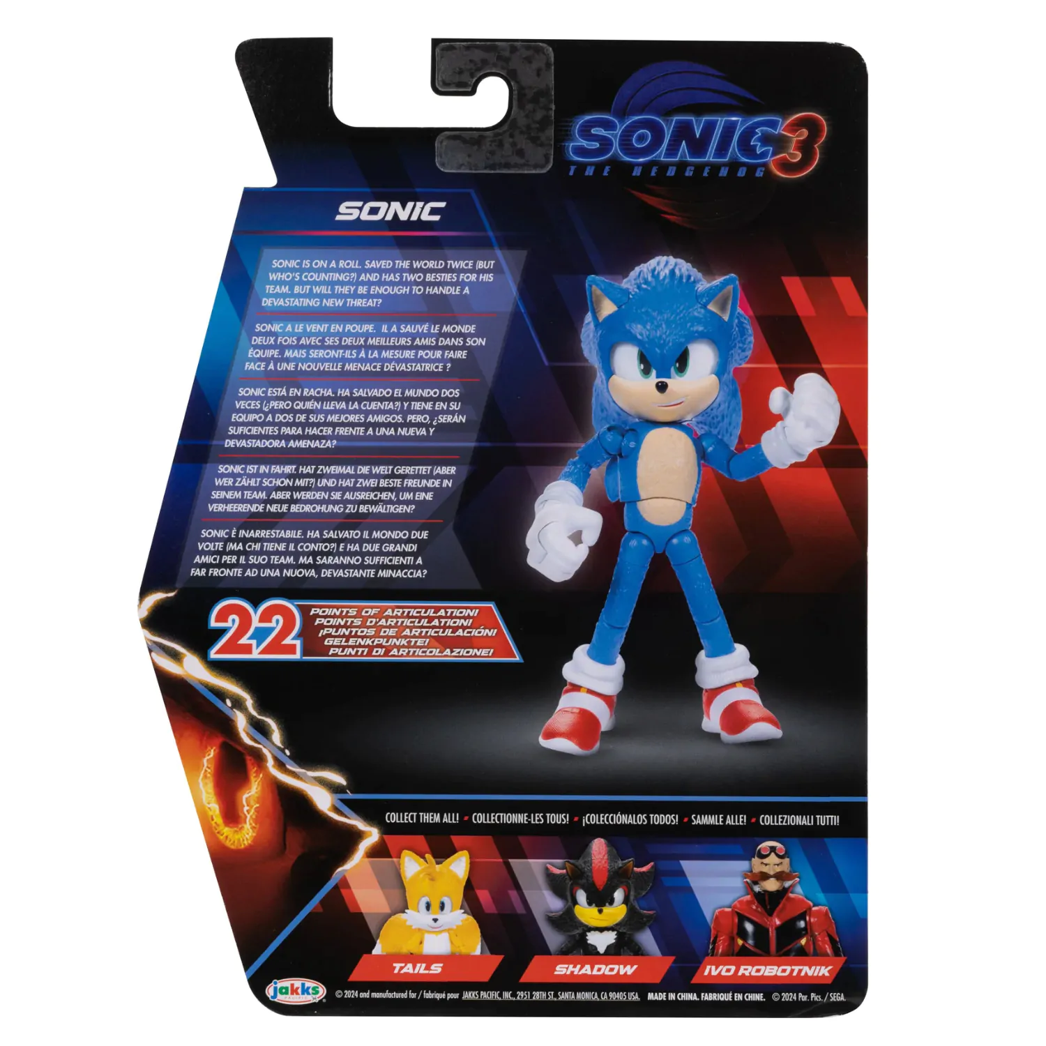 Sonic 3 figurka - Sonic zdjęcie produktu