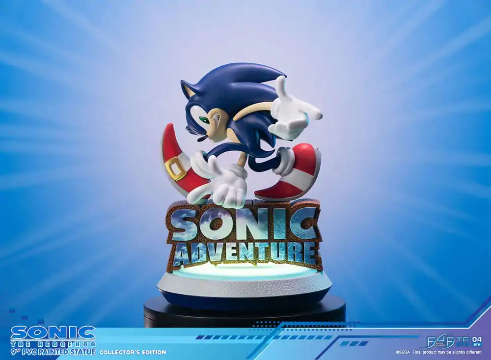 Sonic Adventure PVC Statuetka Sonic the Hedgehog Edycja Kolekcjonerska 23 cm zdjęcie produktu