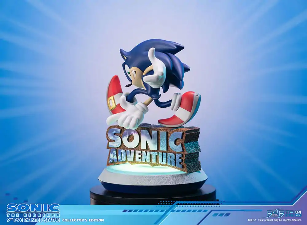 Sonic Adventure PVC Statuetka Sonic the Hedgehog Edycja Kolekcjonerska 23 cm zdjęcie produktu