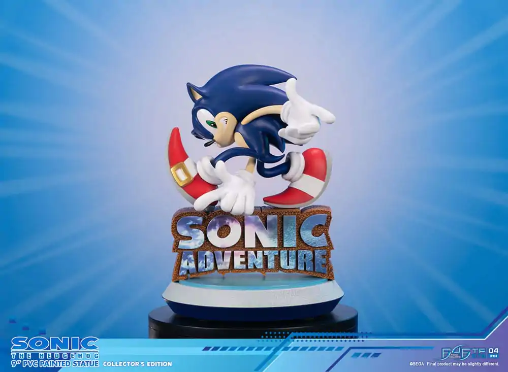 Sonic Adventure PVC Statuetka Sonic the Hedgehog Edycja Kolekcjonerska 23 cm zdjęcie produktu