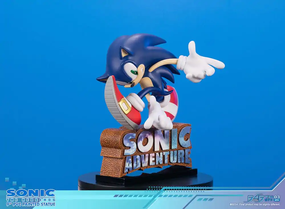 Sonic Adventure PVC Statua Sonic the Hedgehog Standard Edition 21 cm zdjęcie produktu