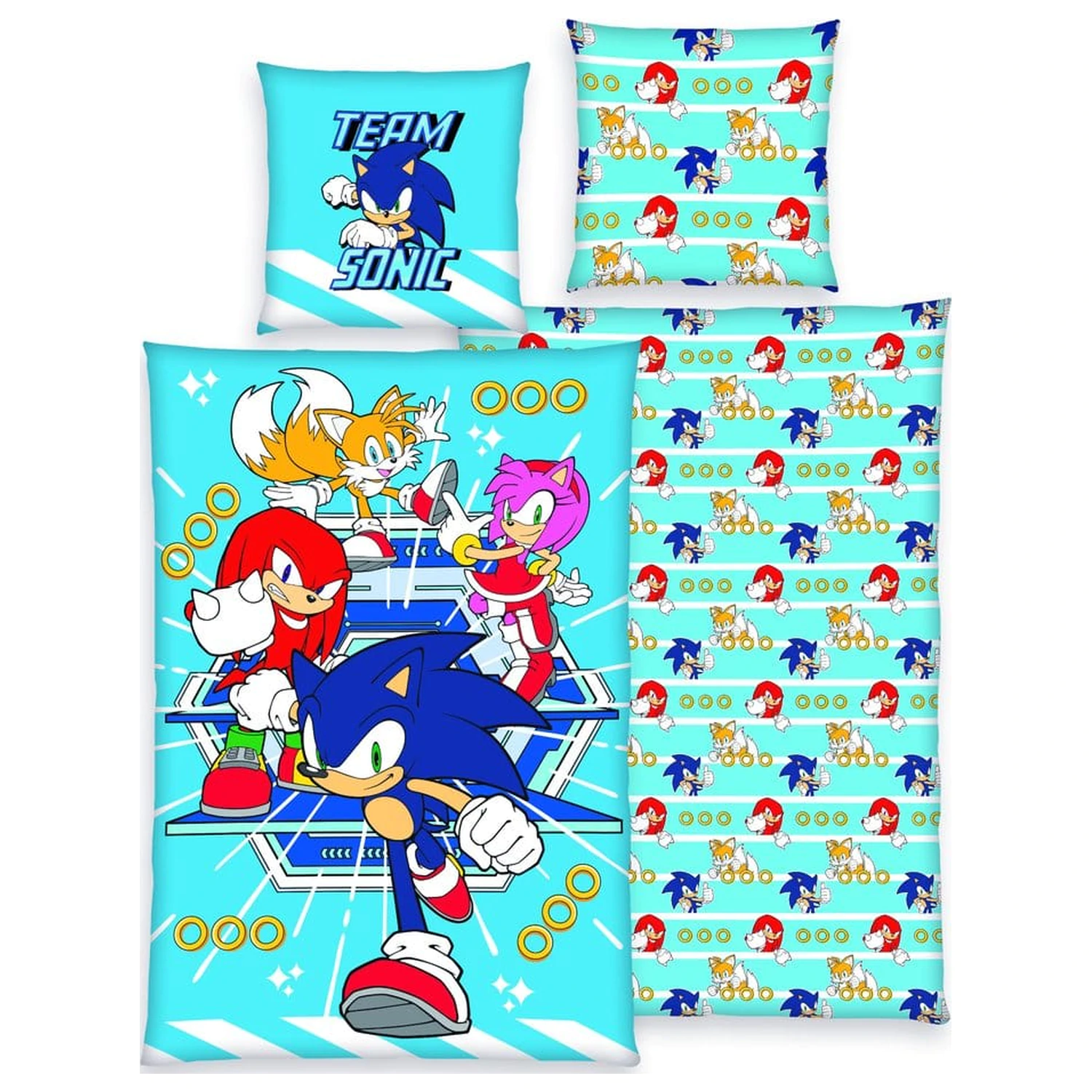 Sonic komplet pościeli Team Sonic 135 x 200 cm zdjęcie produktu