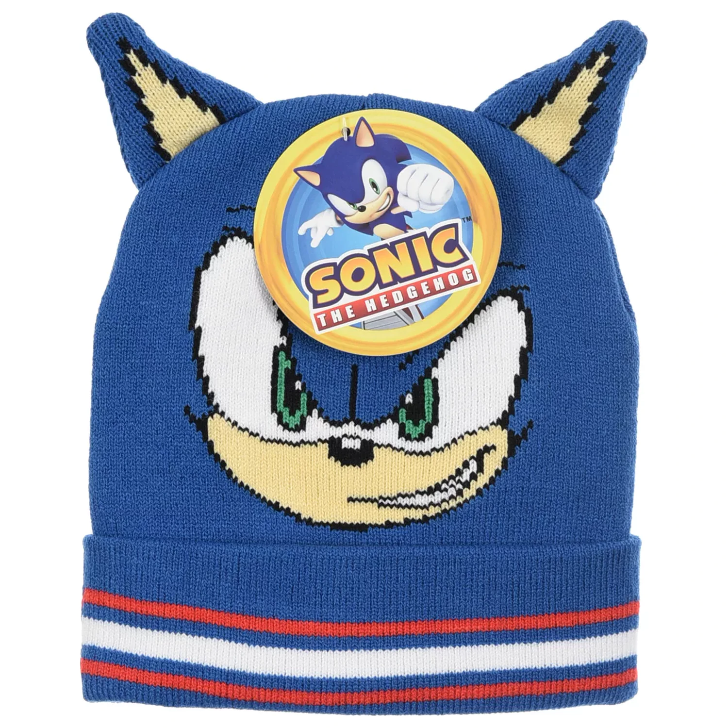 Sonic Blue Hero Czapka z daszkiem dla dzieci z uszami 3D 54 cm zdjęcie produktu