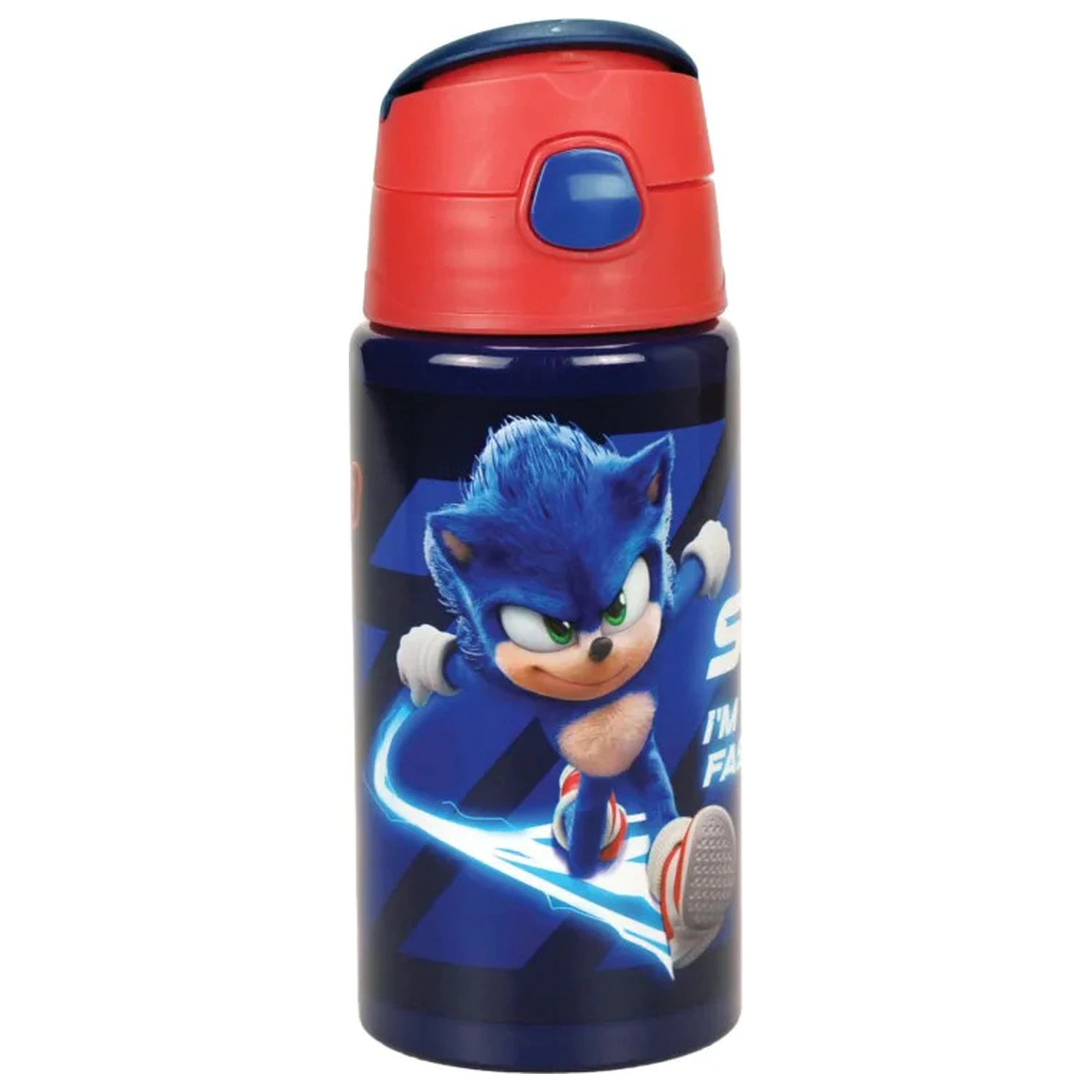 Sonic Brawn aluminiowa butelka na wodę ze słomką i zawieszką 500 ml zdjęcie produktu