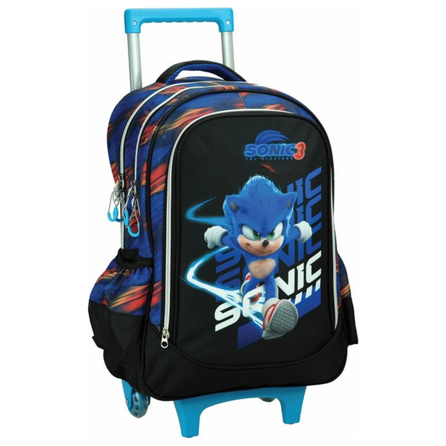 Sonic Brawn szkolna torba na kółkach, torba 46 cm zdjęcie produktu