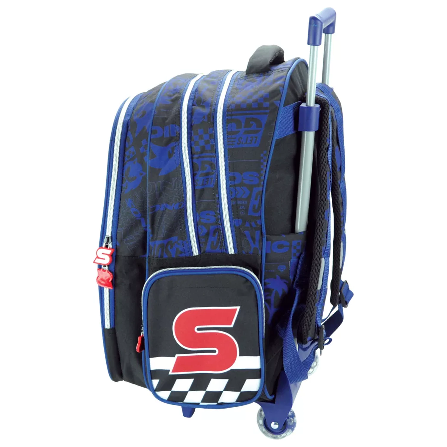 Sonic Champion Racer torba szkolna na kółkach, torba 46 cm zdjęcie produktu