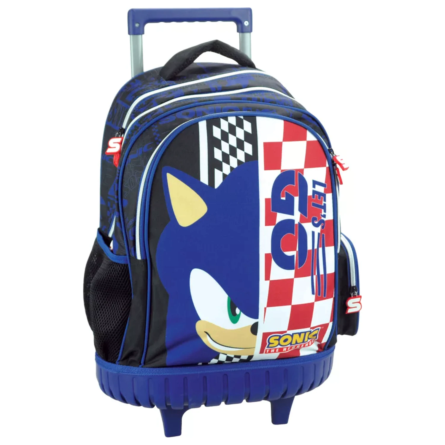 Sonic Champion Racer Premium Plecak szkolny na kółkach, Torba 42 cm zdjęcie produktu