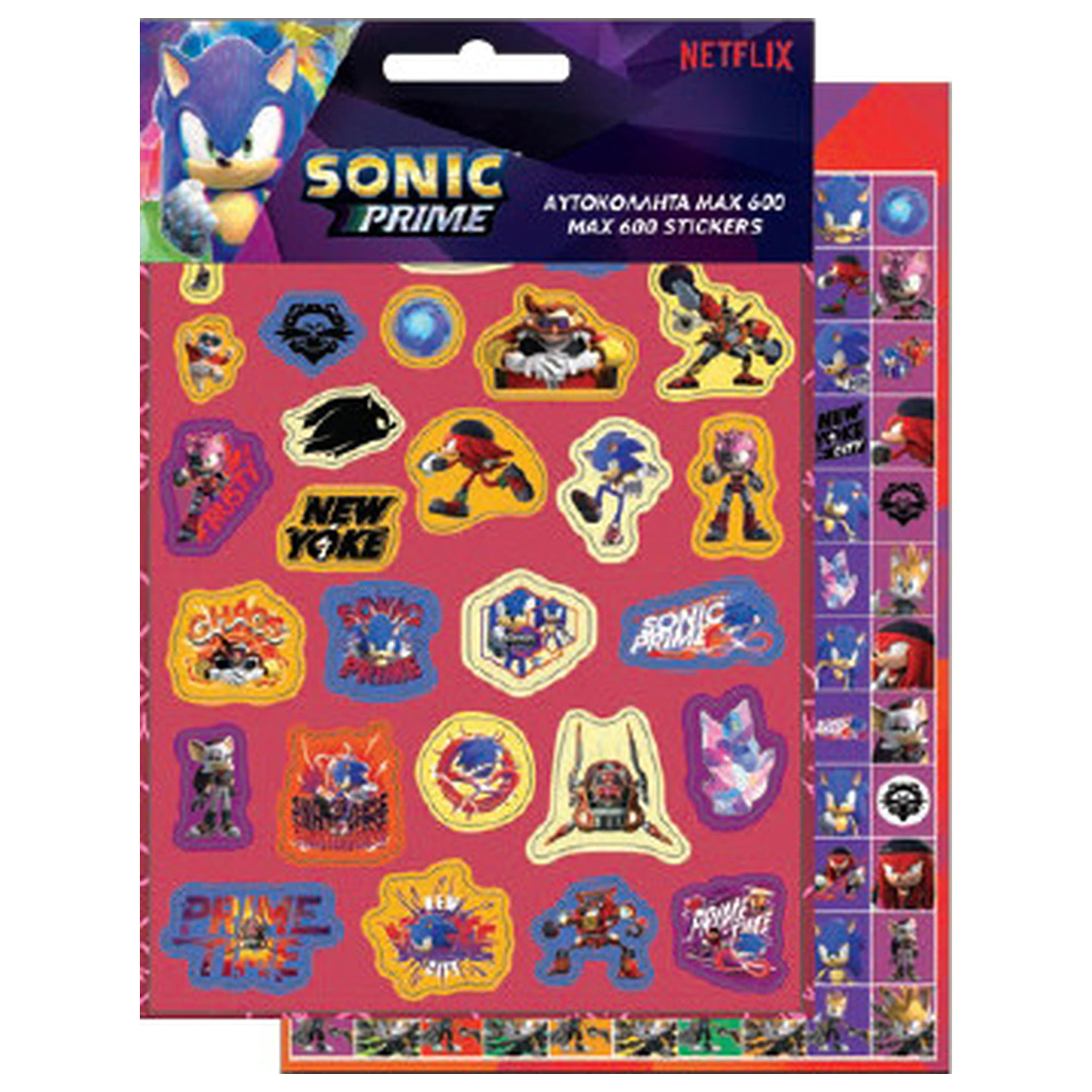 Sonic Chaos 600-częściowy zestaw naklejek zdjęcie produktu