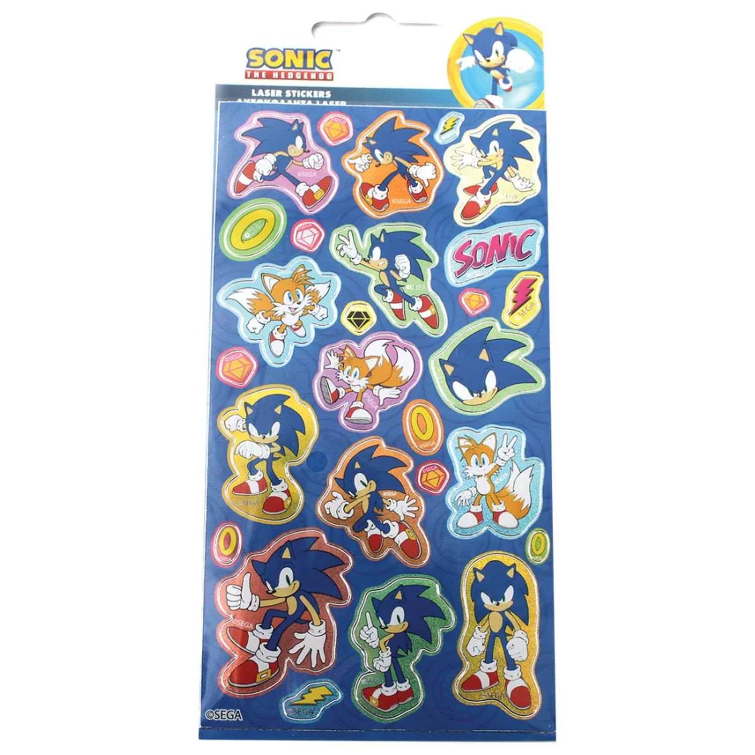 Sonic Diamond Holograficzny zestaw naklejek zdjęcie produktu