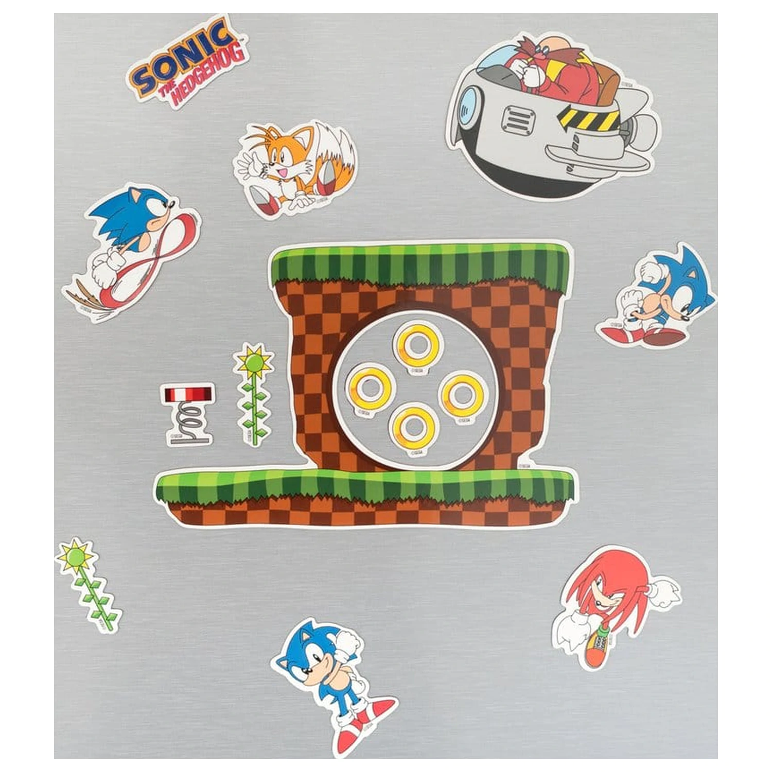 Sonic zestaw magnesów die-cut zdjęcie produktu