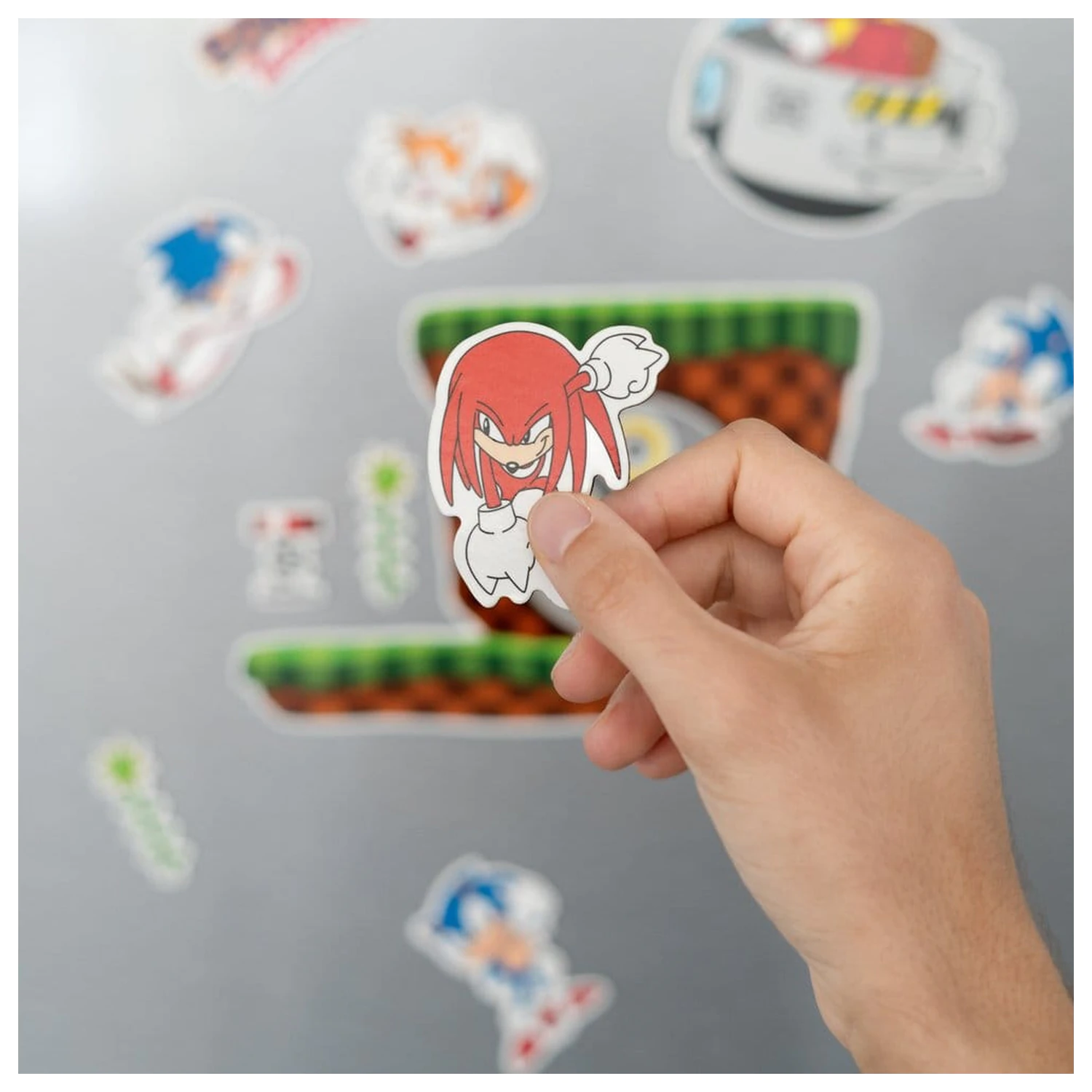Sonic zestaw magnesów die-cut zdjęcie produktu
