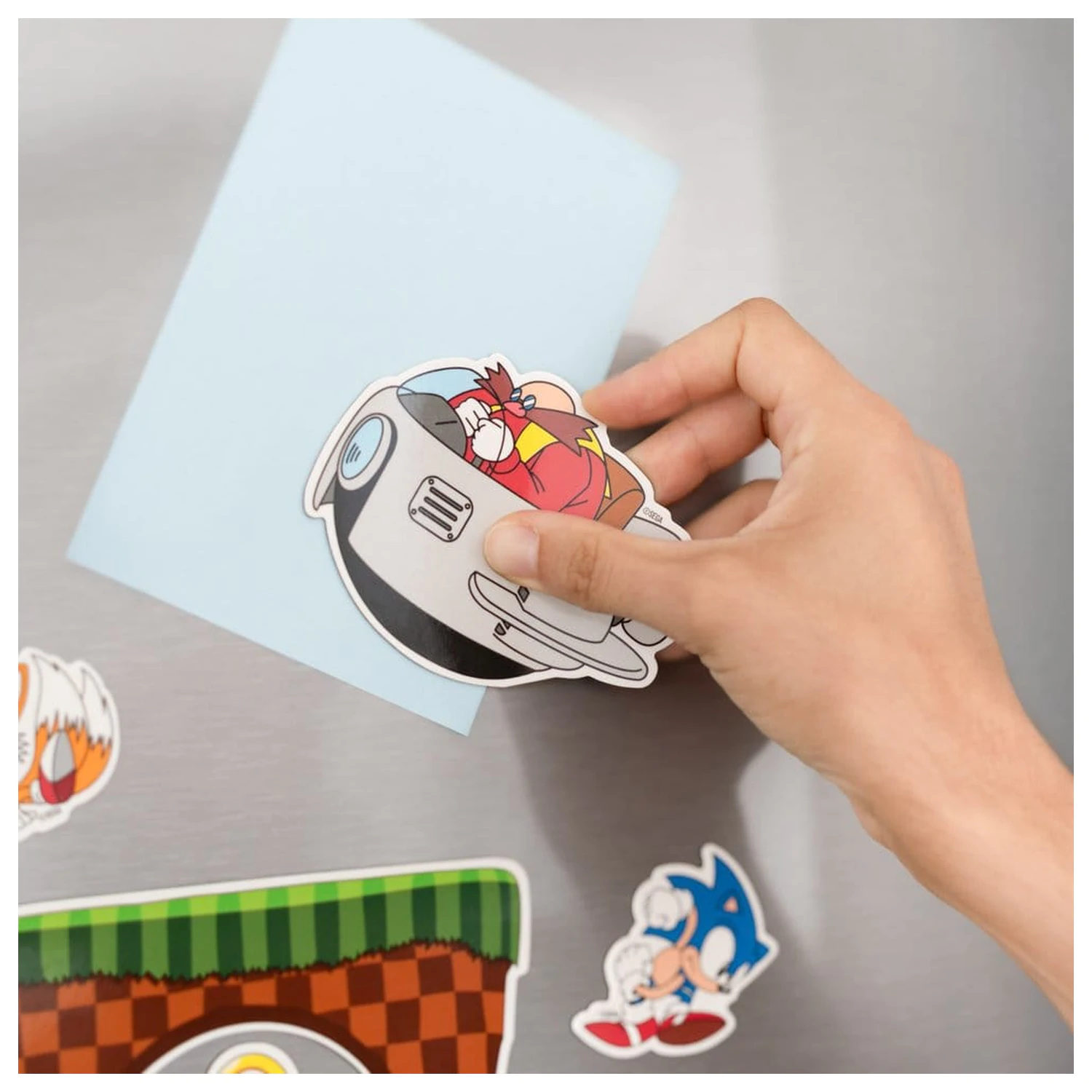 Sonic zestaw magnesów die-cut zdjęcie produktu