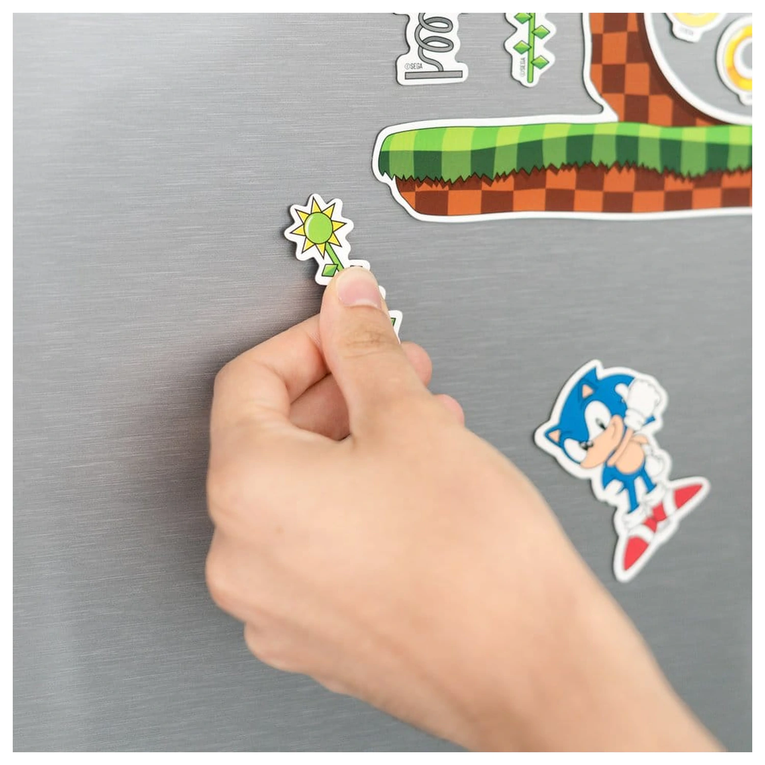 Sonic zestaw magnesów die-cut zdjęcie produktu