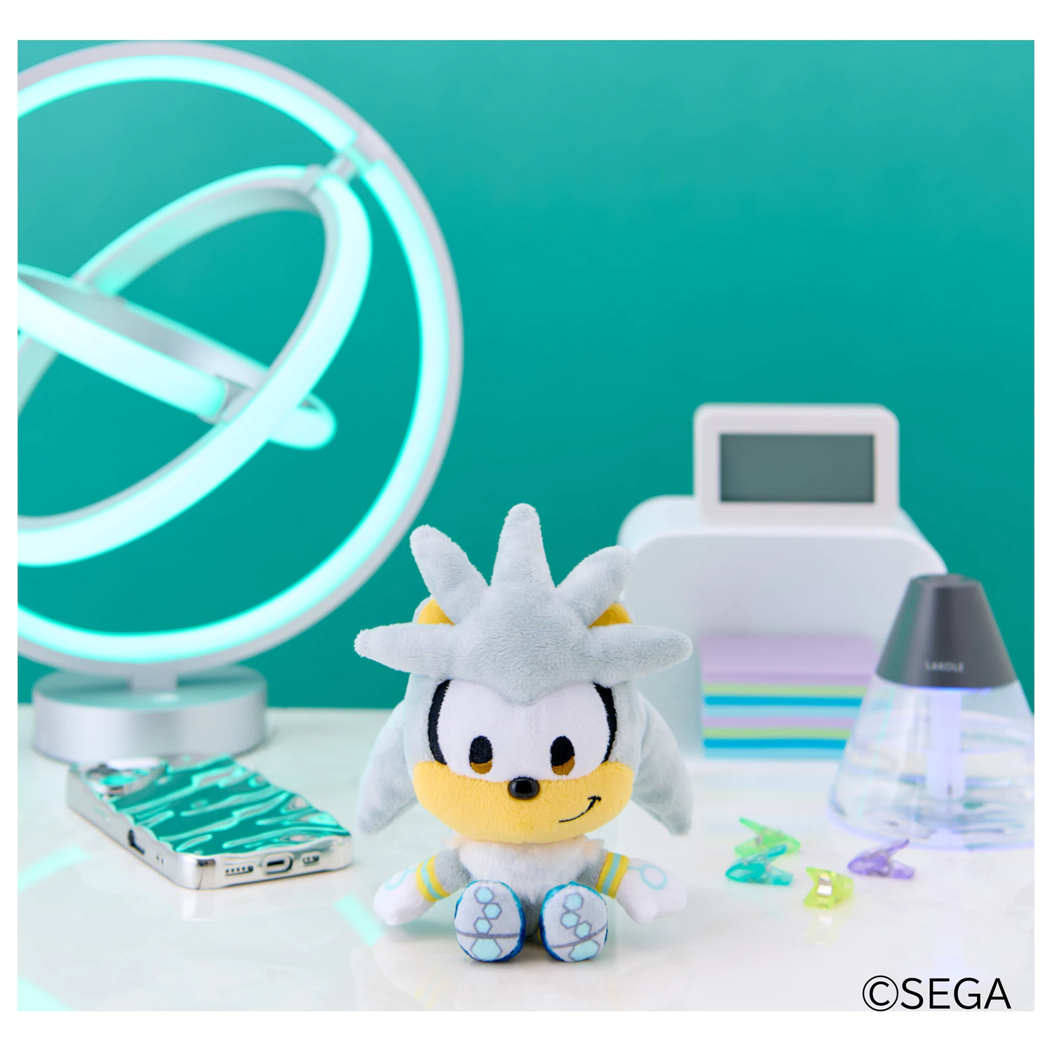 SONIC & FRIENDS Srebrna maskotka Pluszowa 16cm zdjęcie produktu