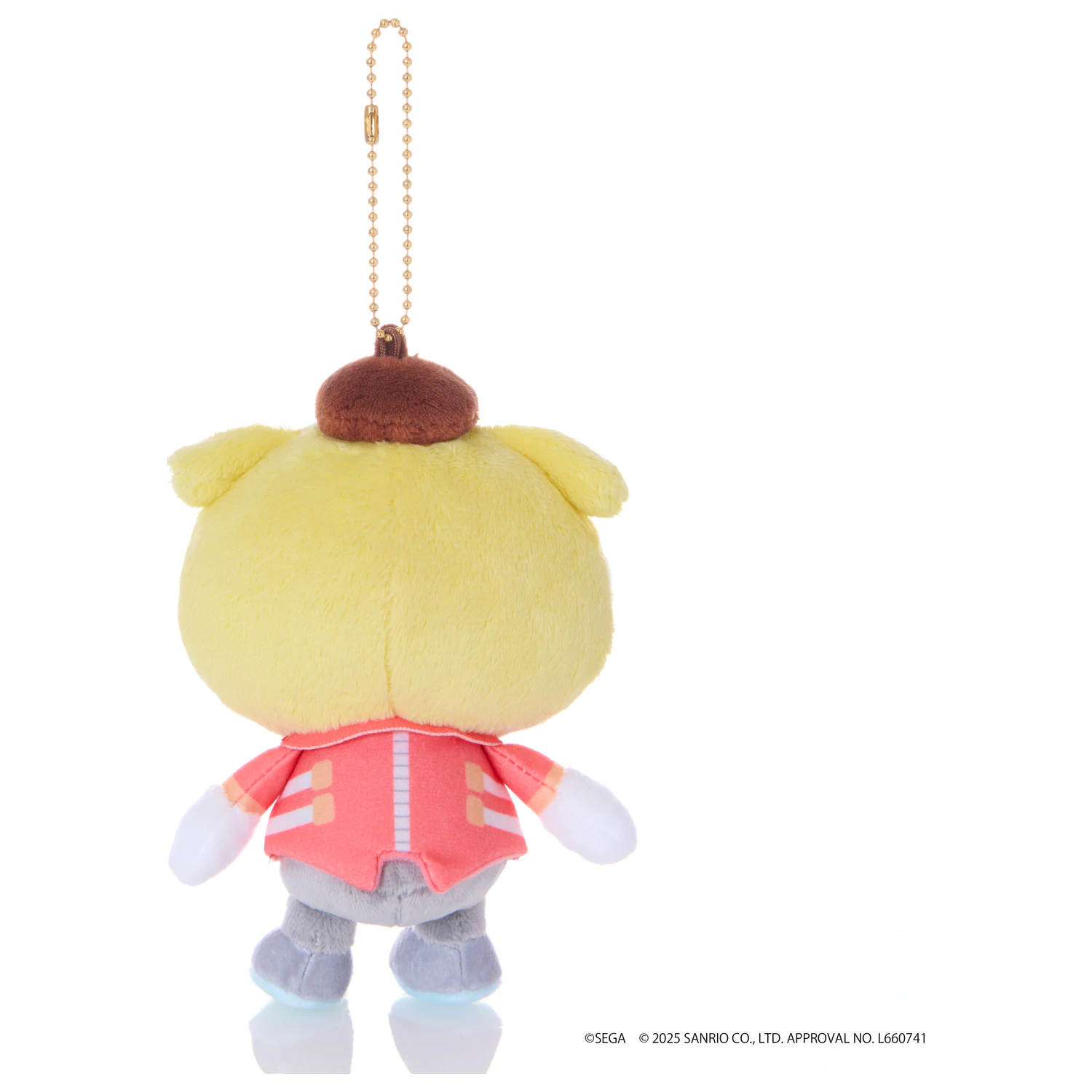 Sonic & Friends x Sanrio Dr. Eggman x Pompompurin maskotka pluszowa 8 cm zdjęcie produktu